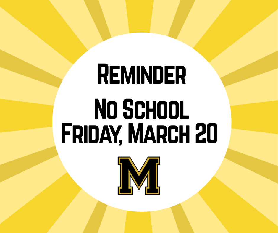 No School March 20
