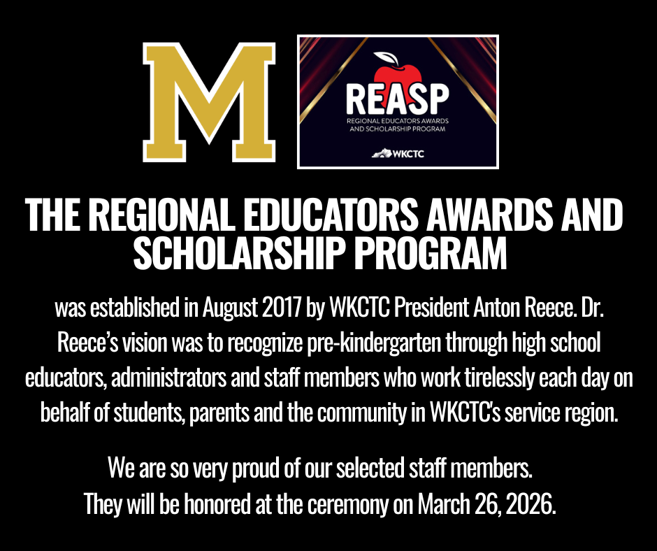 WKCTC Regional Educator Awards