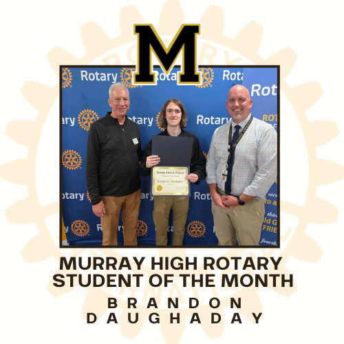 April Rotary Student of the Month