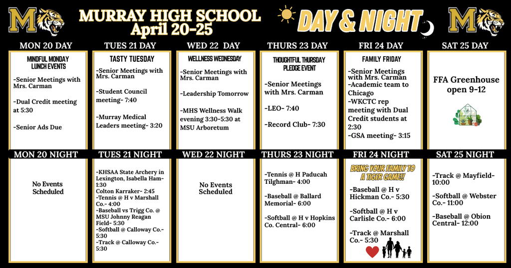 Weekly Events