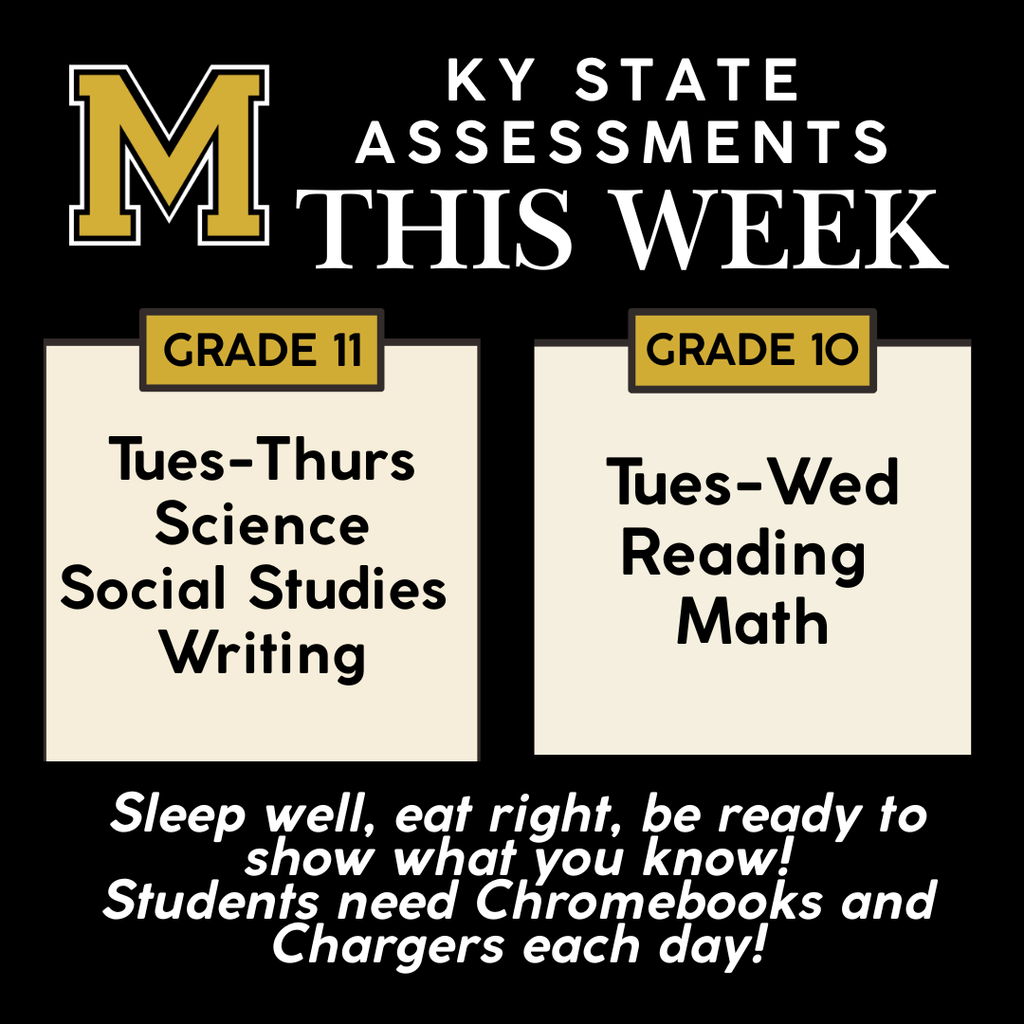 State Testing Schedule