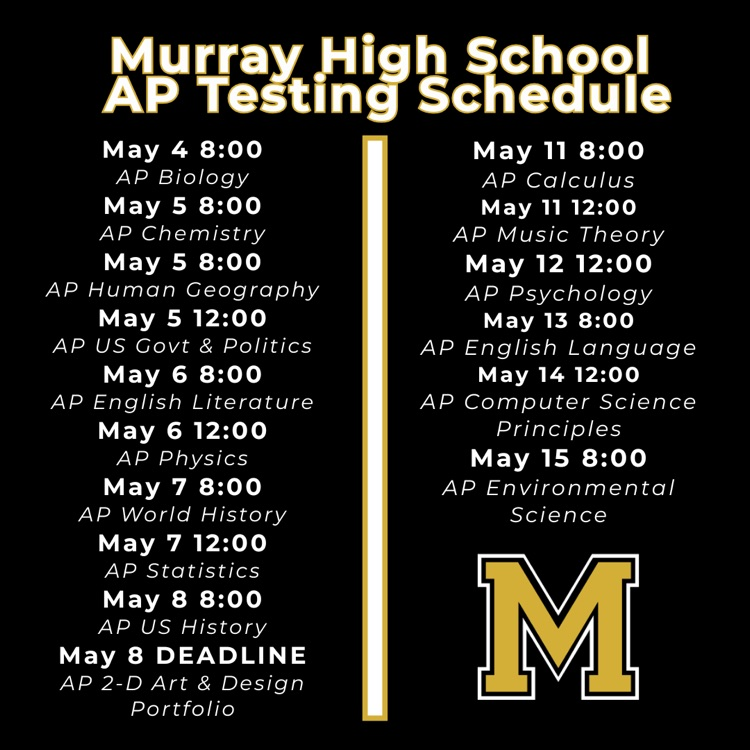 AP Schedule