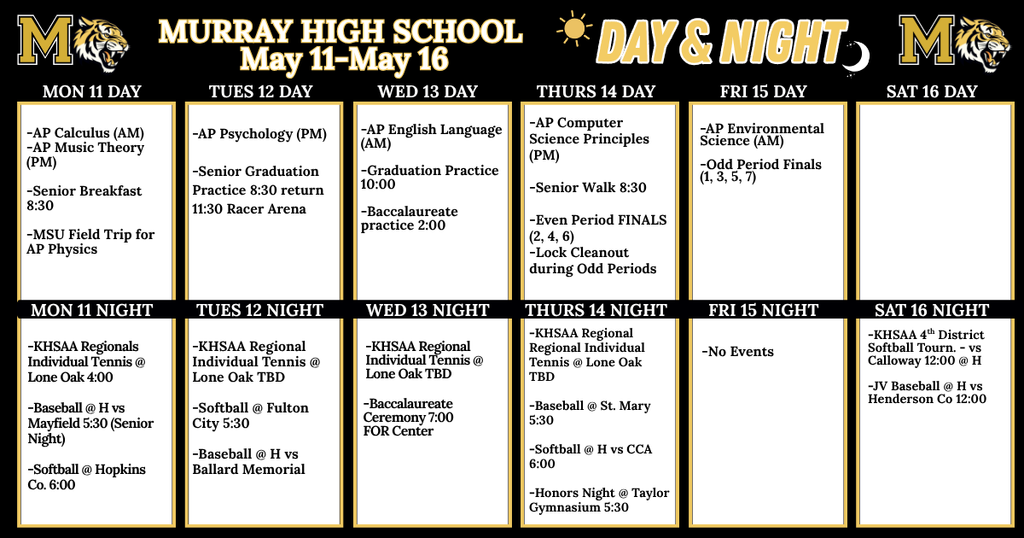 Weekly Events