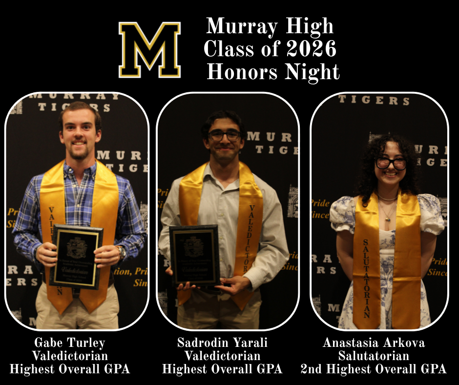 Valedictorians and Salutatorian
