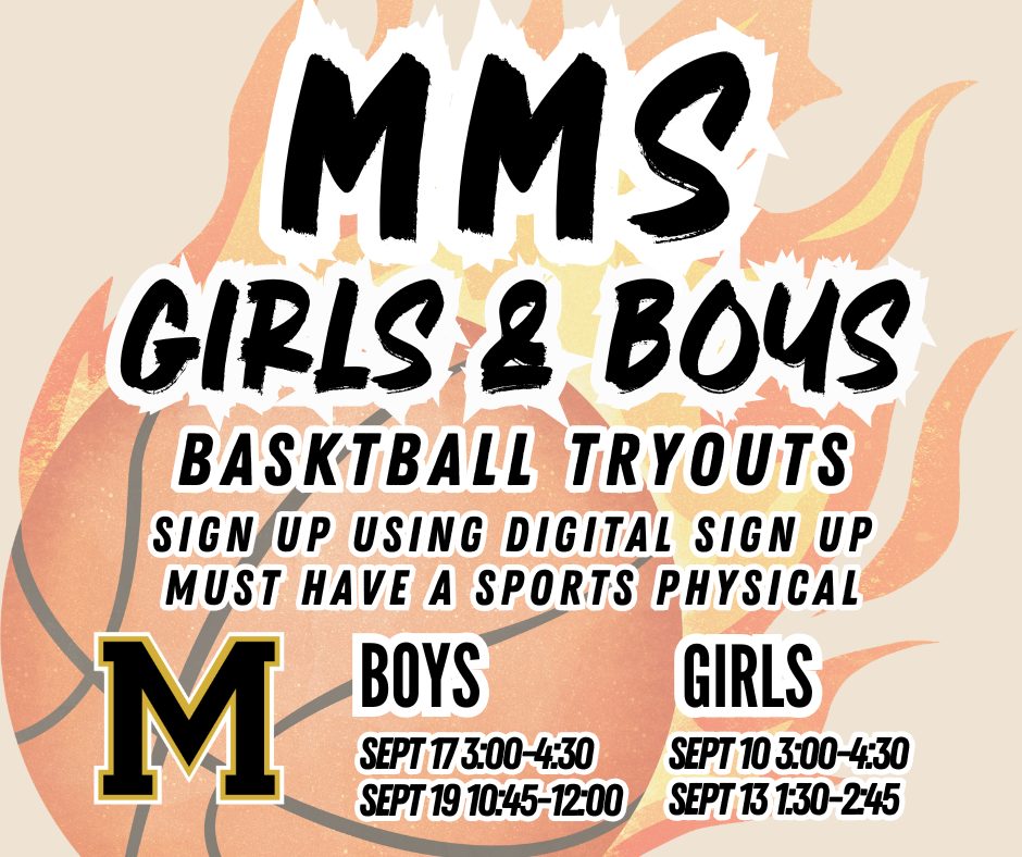 MMS Basketball Tryouts