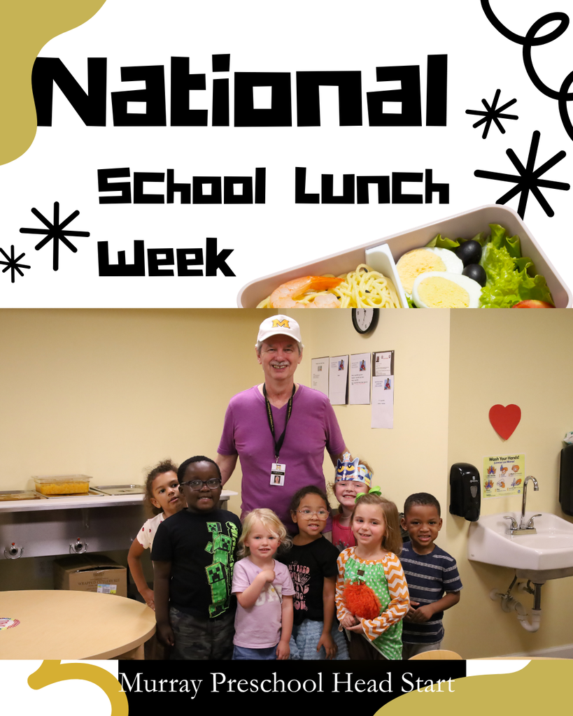 National School Lunch Week Murray Head Start