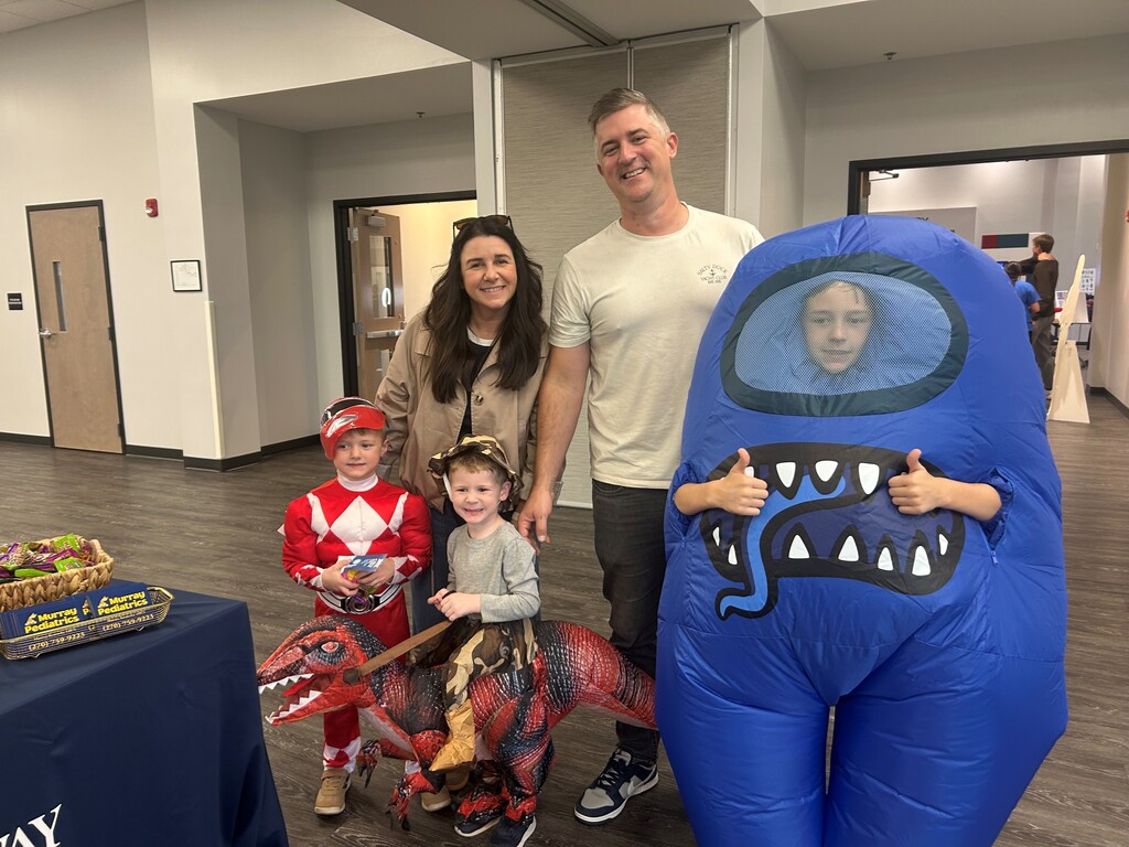 dail family at libary