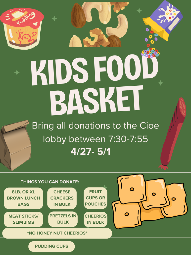 Kids Food Basket flyer