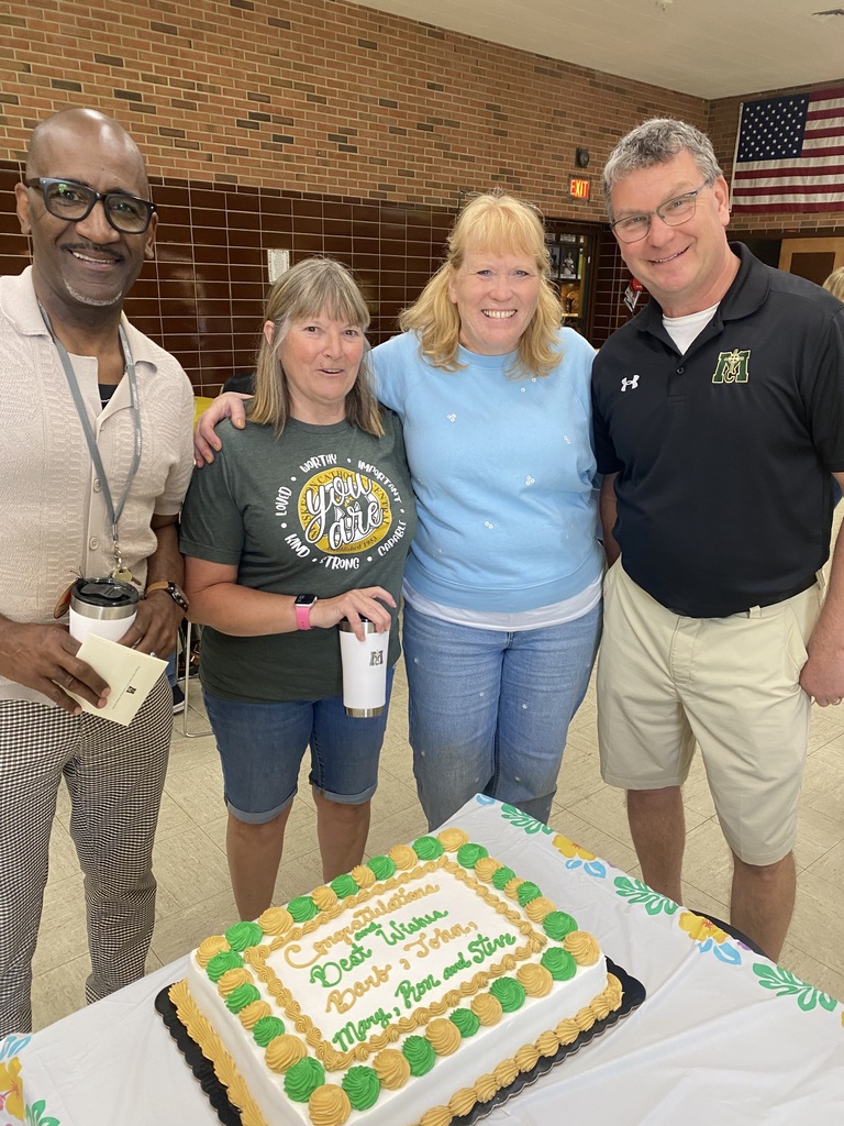 Retired teachers, and teachers moving on