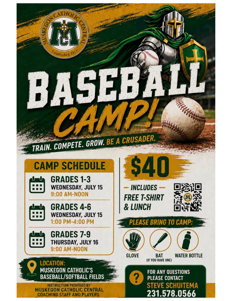 baseball camp flyer