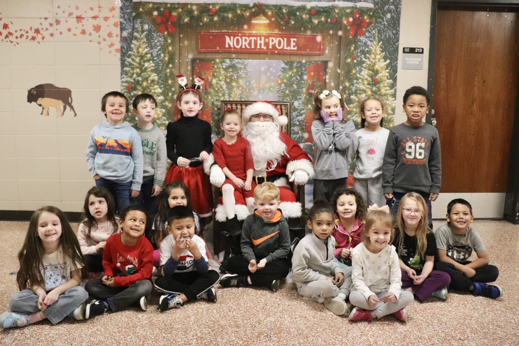 Kids with Santa