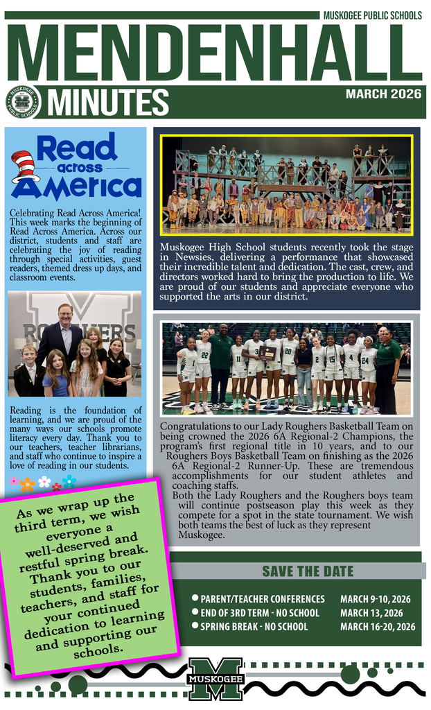 Mendenhall Minutes March 2026