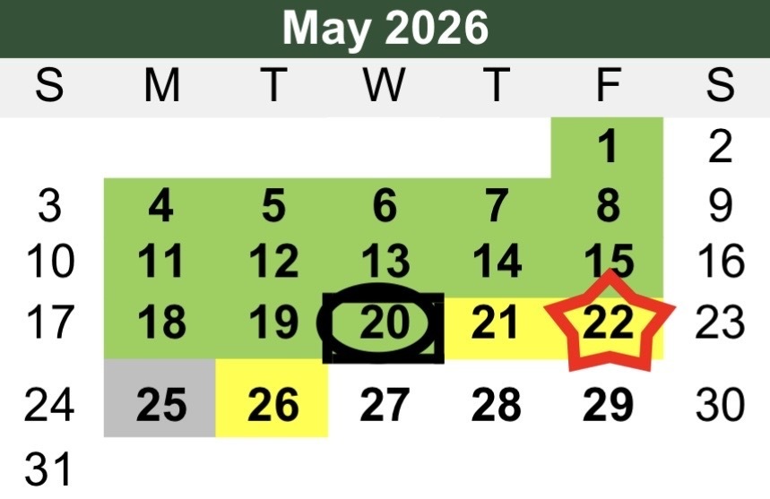 May 2026 