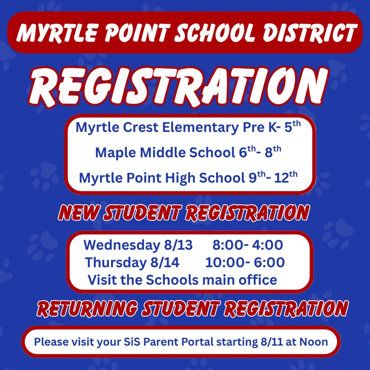 Registration details
