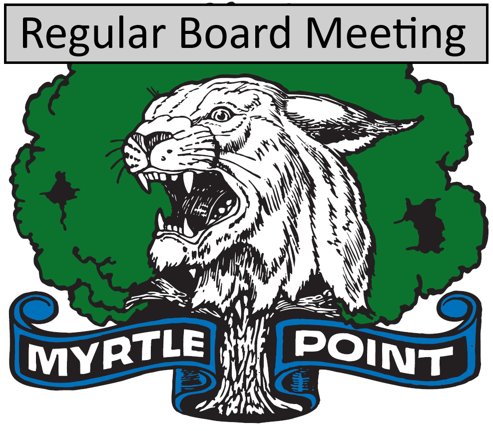 Regualr Board meeting, Bobcat School Logo