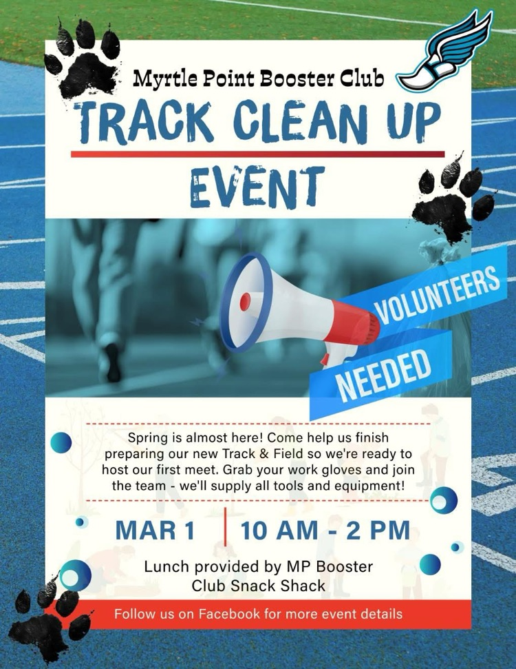 track clean up