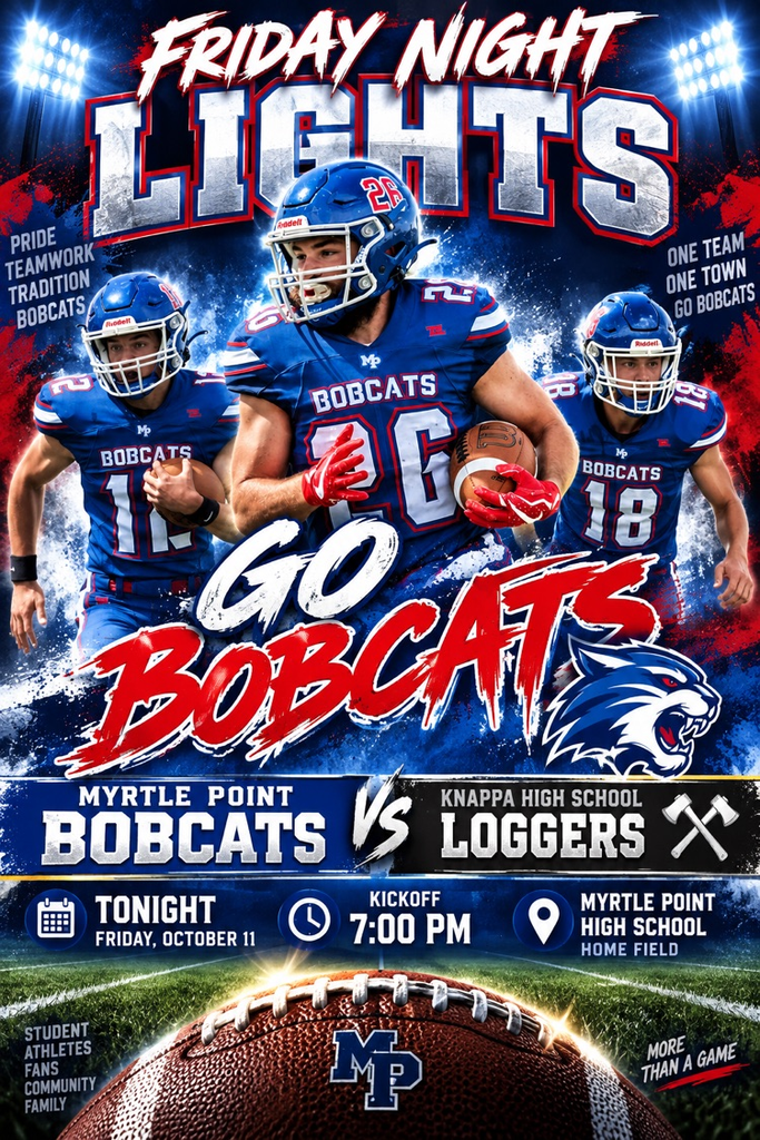 football tonight versus NA Friday night lights starting at 7 PM