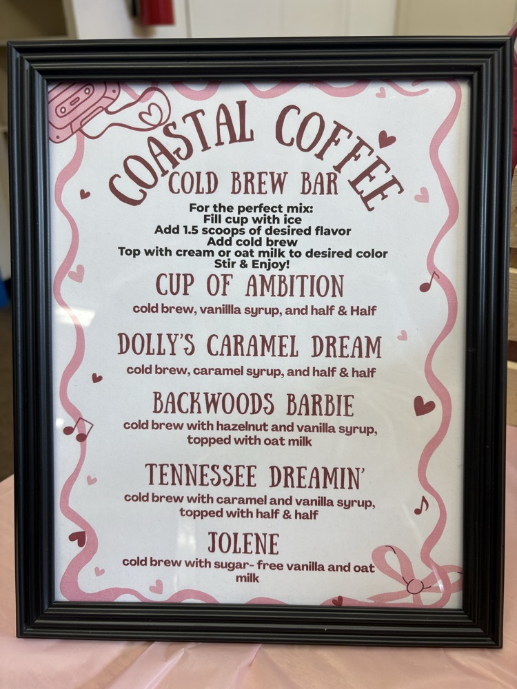 drink menu