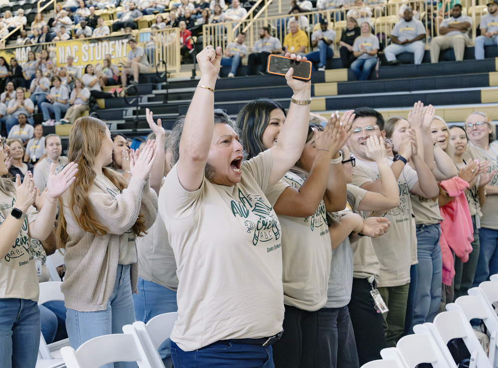 Teachers celebrate at convocation