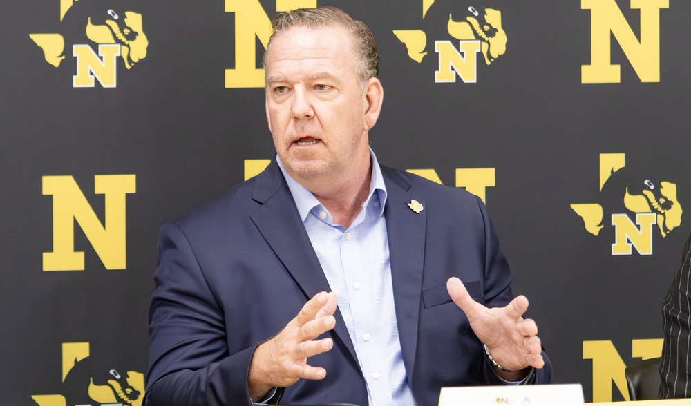 NISD superintendent Grey Burton