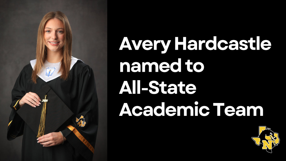 Avery Hardcastle named to All-State Academic Team