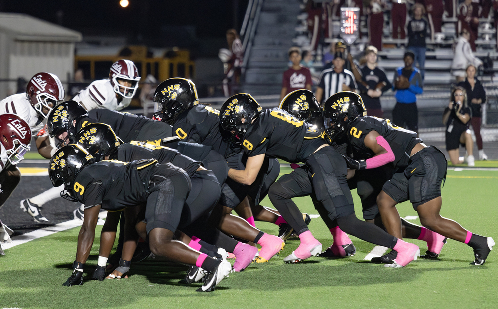 Dragon football players