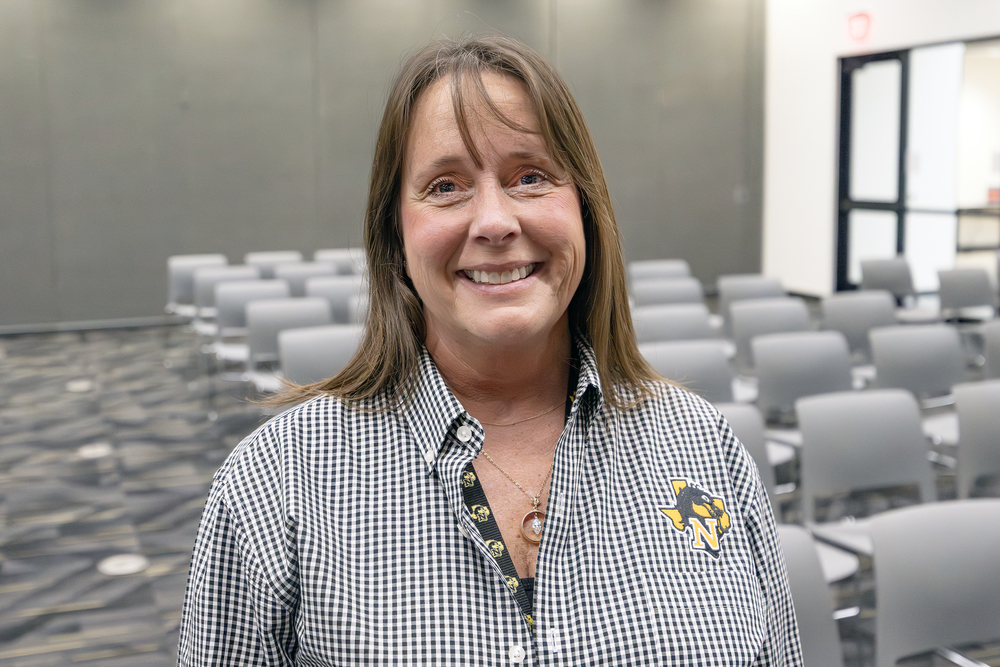 Cindy Smith shown in new Professional Development Center