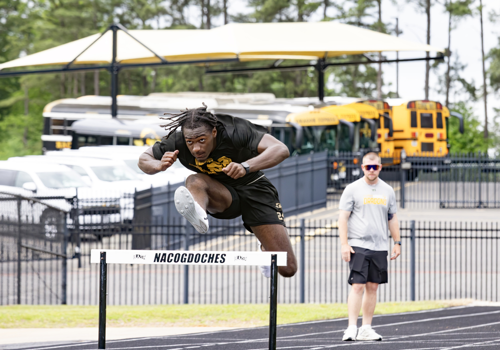 Trackster clears a hurdle