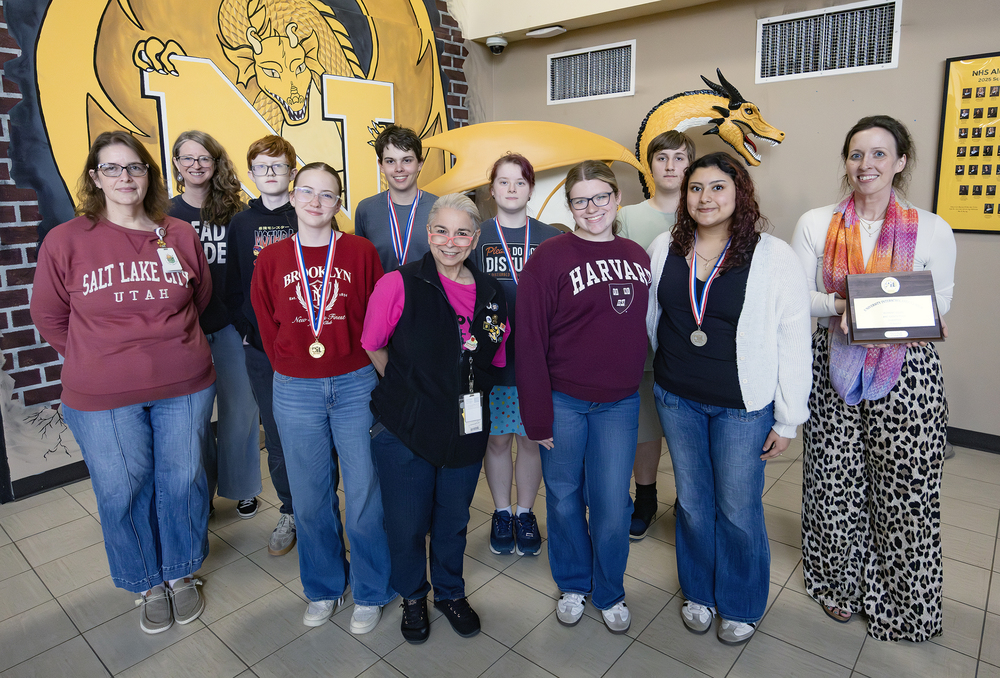 Academic UIL team students and coaches