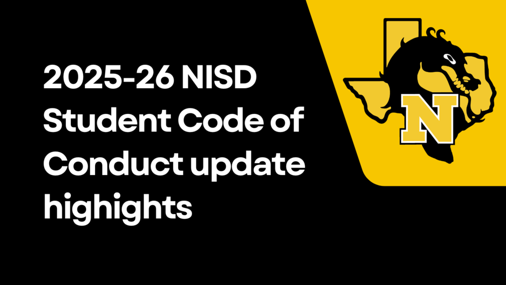 2025-26 NISD Student Code of Conduct update highights