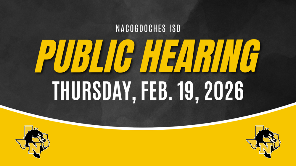 Public Hearing Thursday, Feb. 19, 2026