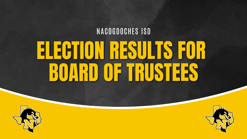 Nacogdoches ISD election results for board of trustees