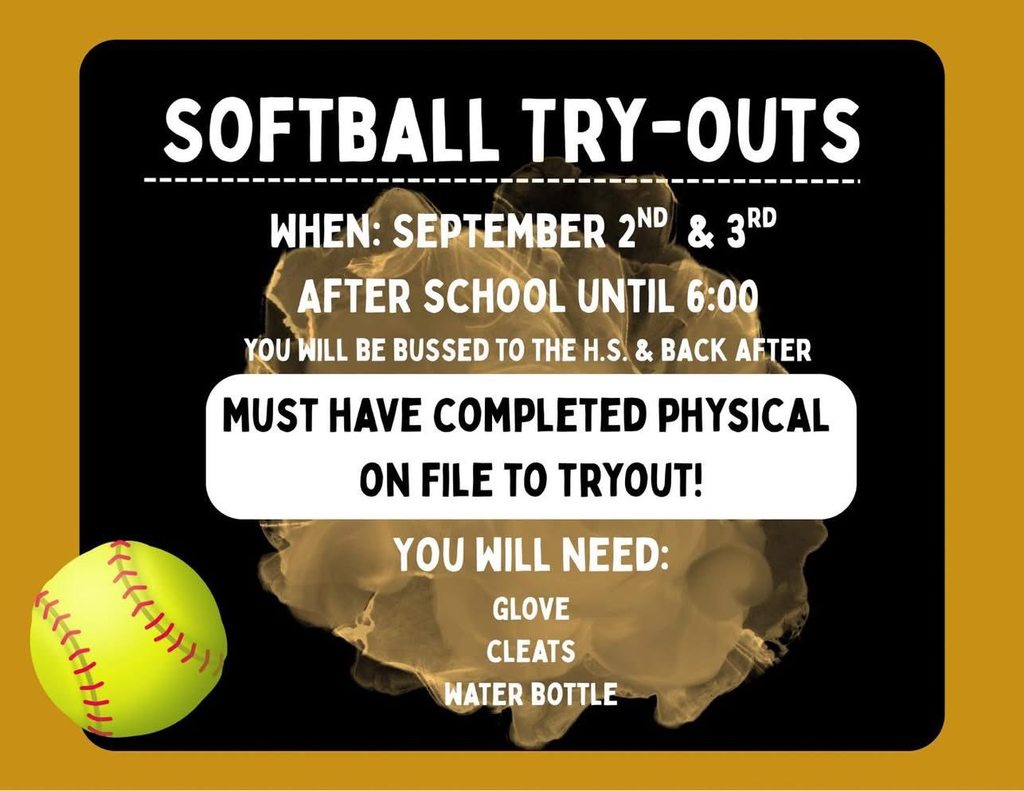 2025 McMichael Softball tryouts