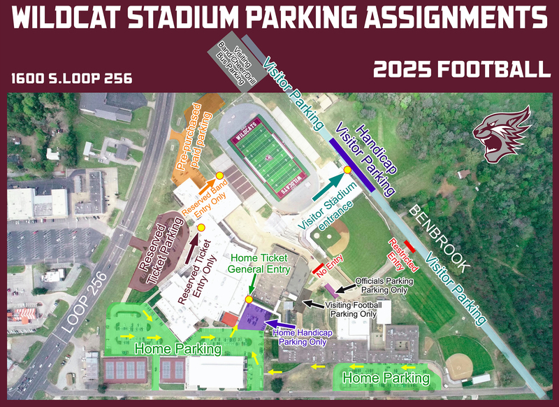 Wildcat stadium parking assignments