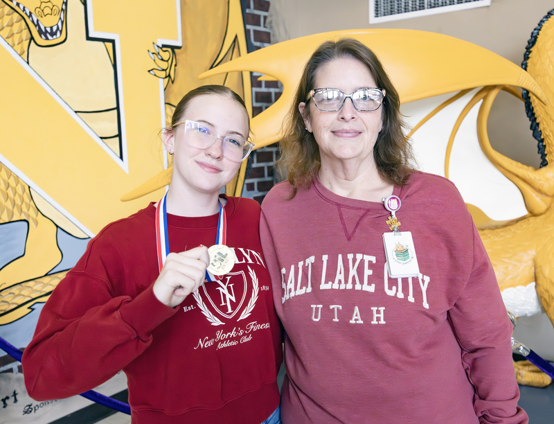 Academic UIL student and coach