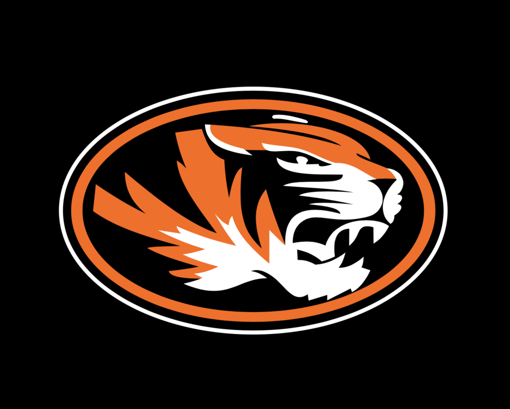 The Napavine Tiger Logo with an oval around the tiger head.