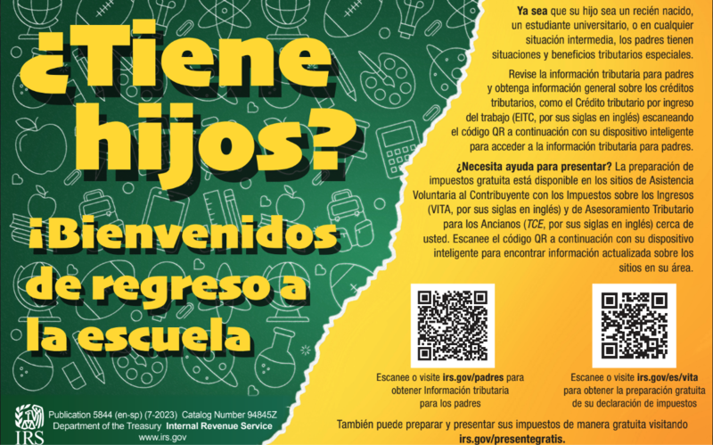 IRS Vita Flyer in Spanish