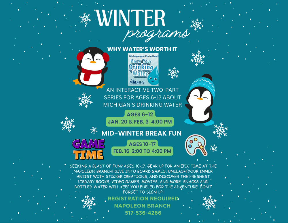 Napoleon Library Winter Programs