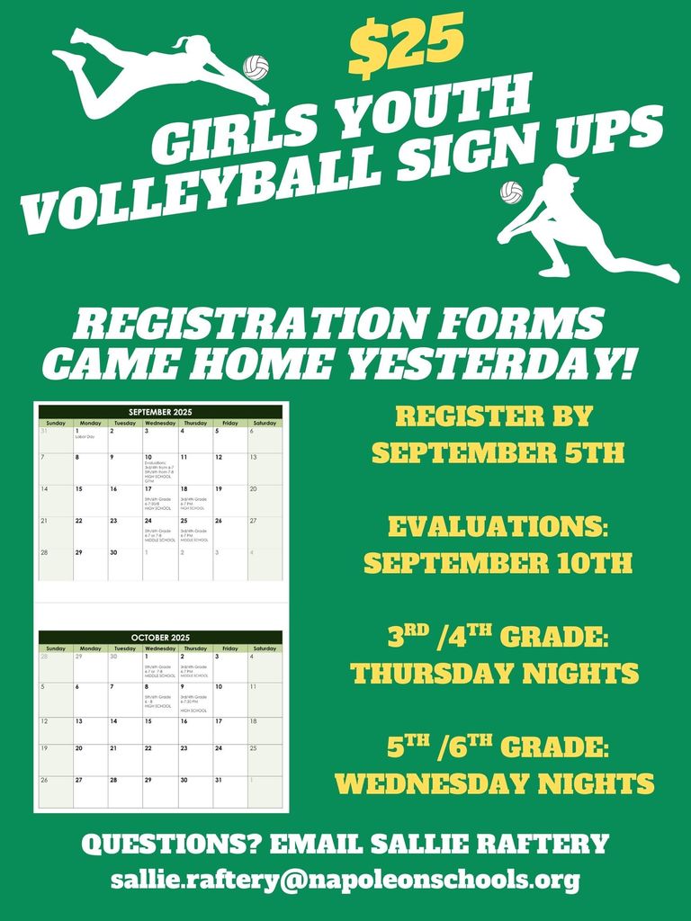 Youth Volleyball Flyer
