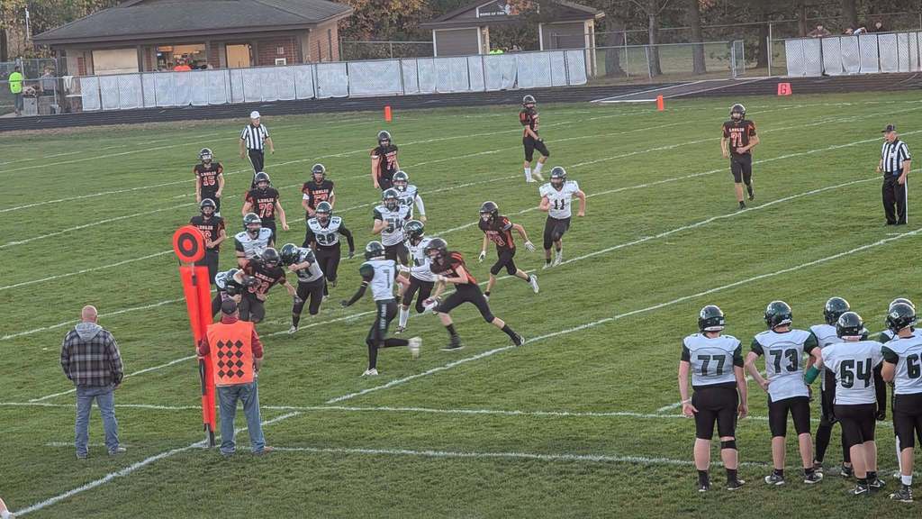 JV Football Napoleon vs. Leslie