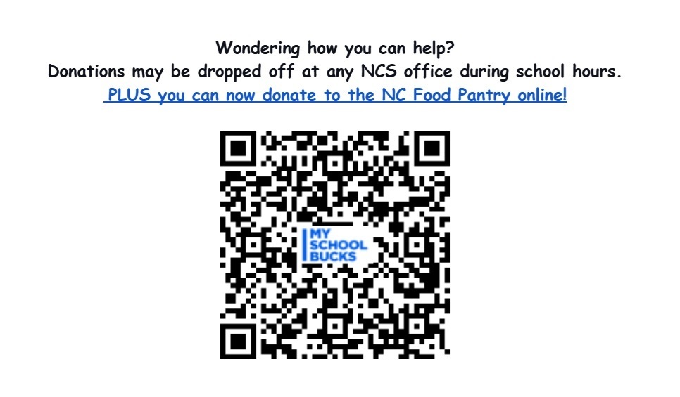 food pantry donation qr code