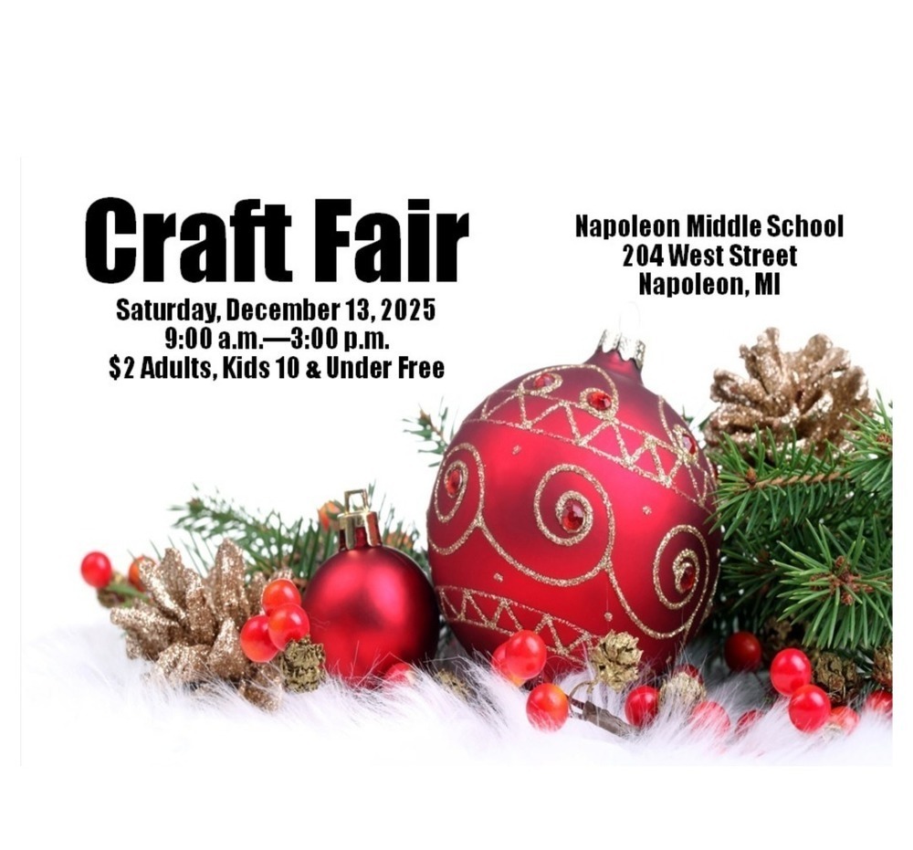 Craft Fair 12.13.25 at NMS 9-3