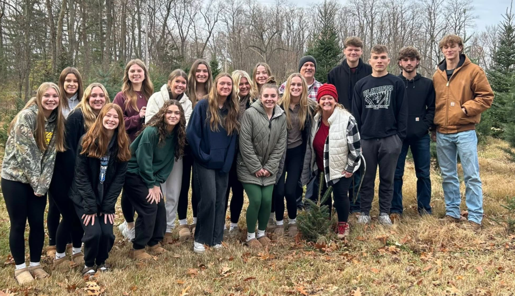 Yearbook Staff Christmas Tree 