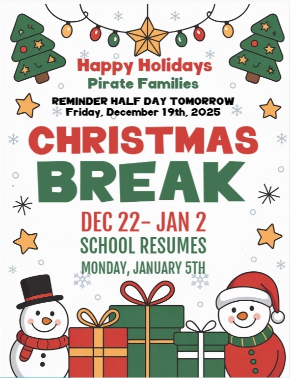 Xmas break reminder 12.18.25