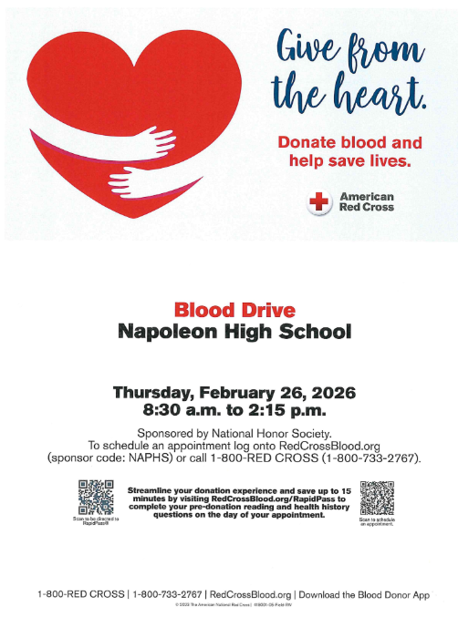 Blood Drive Flyer