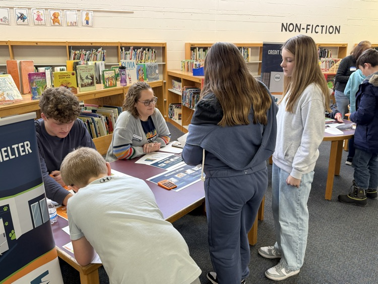 students participating in reality fair sponsored by True Community