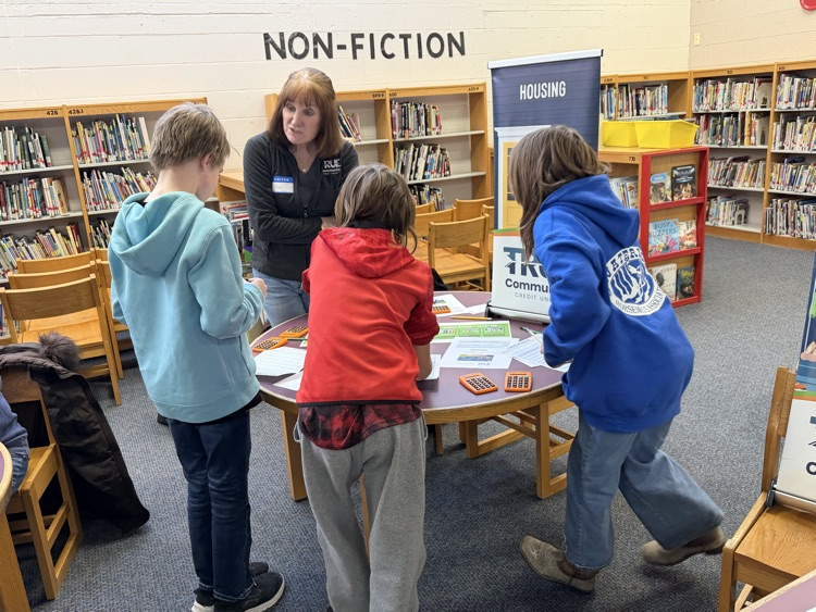 students participating in True Community Reality Fair