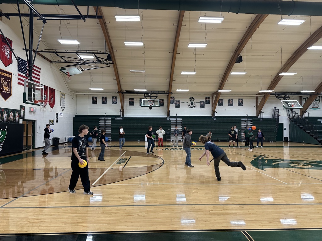 Pictures in the Gym from Pep Assembly