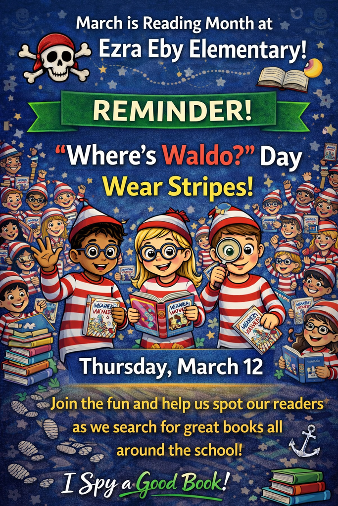 March 12 Where's Waldo at Eby