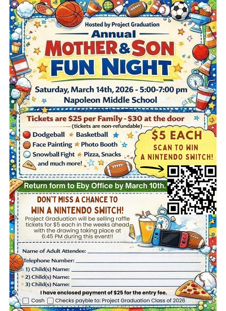 Mother Son Night Flyer